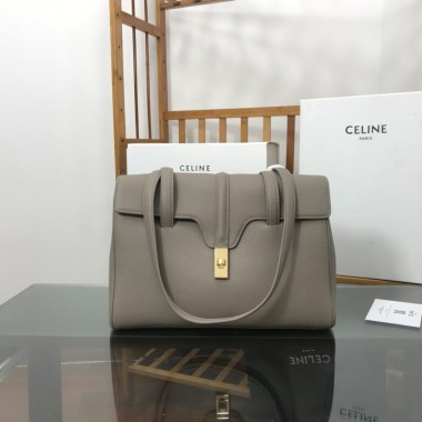 Celine Medium Soft 16 in Grained Calfskin 