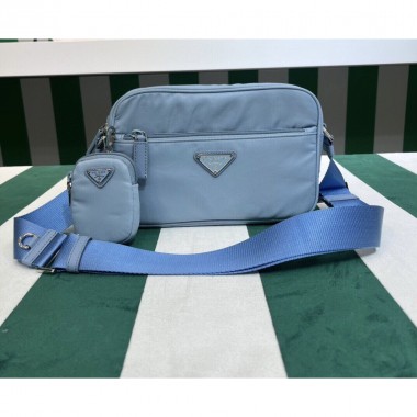 Borsa a tracolla in Re-Nylon