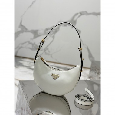 Prada Arqué leather shoulder bag