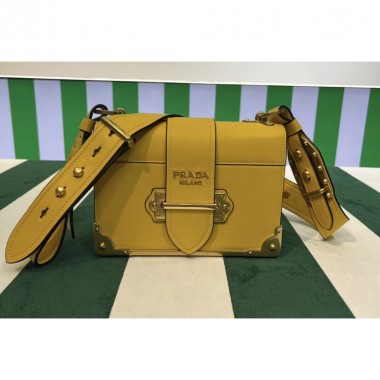Borsa Prada Cahier in pelle