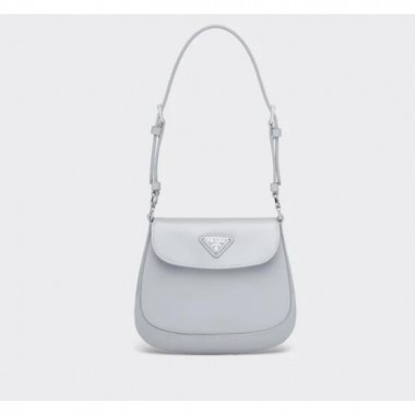 Mini borsa Prada Cleo in pelle spazzolata