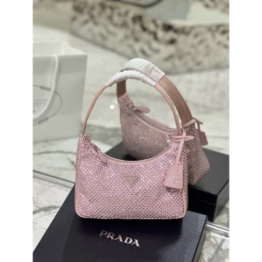 Prada Duchesse and crystal mini-bag