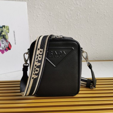 Borsa a tracolla in Saffiano