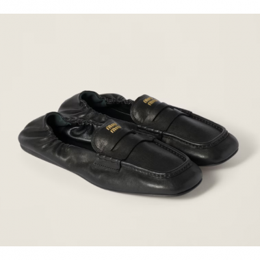 Miu Miu Leather Loafer, Size 35-41
