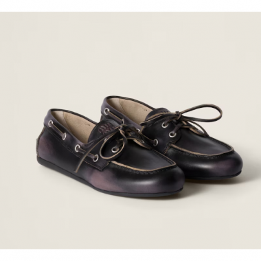 Miu Miu Leather Loafer, Size 35-41