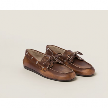 Miu Miu Leather Loafer, Size 35-41