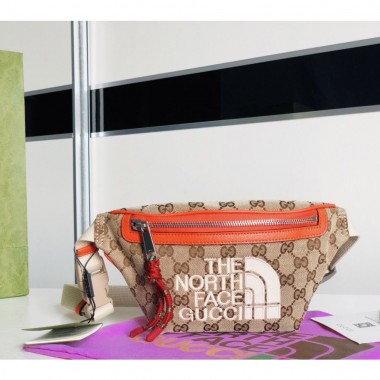 The north Face X Guccci marsupio