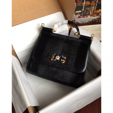 Dolce&Gabbana Borse sicily Media in Pelle