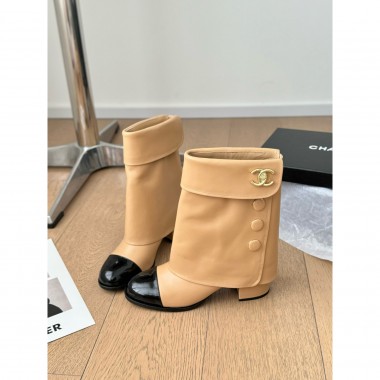 Chanel Leather Boots, Size 35-41
