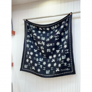 Chanel Silk Scarf 90