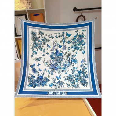 Dior Silk Square Scarf 90cm