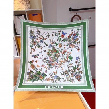 Dior Silk Square Scarf 90cm