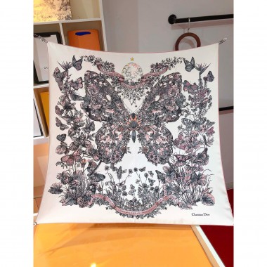 Dior Silk Square Scarf 90cm