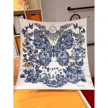 Dior Silk Square Scarf 90cm