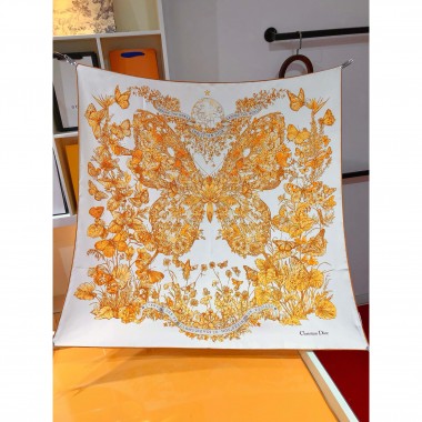 Dior Silk Square Scarf 90cm