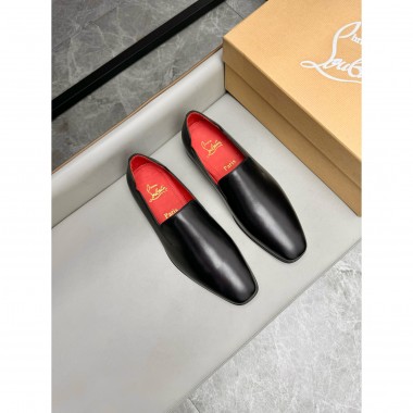 Christian Louboutin Men's leather Loafter, Size 39-46
