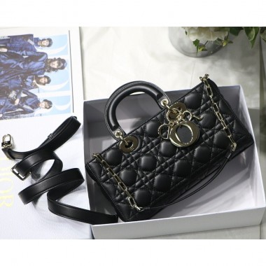 Borsa Lady D-Joy in Pelle Di agnello