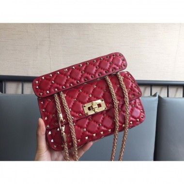 Valentino Borsa Piccola Rockstud spike in Pelle 
