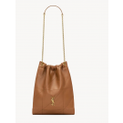 Saint Laurent Jamie Pochong in Lambskin-Brown