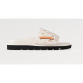 LV Pool Pillow Flat Comfort Mule, Size 35-45