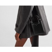 Borsa shopping small in pelle spazzolata