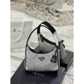 Prada Duchesse and crystal mini-bag