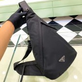 Zaino in Re-Nylon e pelle