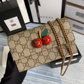 GG supreme Cherry wallet on chain