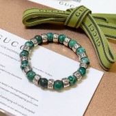 Gucci Silver and Agate Bracelet