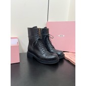 Miu Miu Angklet leather Boot  Size 35-41