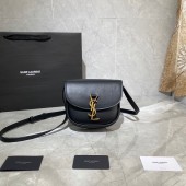 YSL Borsa Satchel Kaia Piccola in Pelle  
