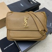 Saint Laurent Niki Medium in grained leather-Cork