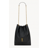 Saint Laurent Jamie Pochong in Lambskin-Black 