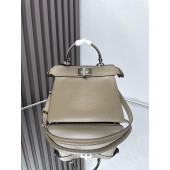 Fendi Peekaboo Iseeu Small Bag-Grey 