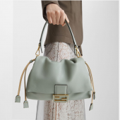 Fendi Mamma Baguette Medium-Green