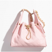 Chanel 25 Small handbag -Pink Caviar leather 