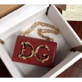Dolce&Gabbana Clutch a Catena in pelle 