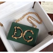 Dolce&Gabbana Clutch a Catena in pelle 