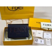 Fendi portafoglio a catena in pelle