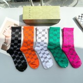 Gucci socks ( 5 pairs)