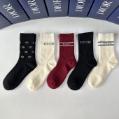 Dior socks ( 5 pairs)