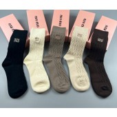 Miu Miu socks ( 5 pairs)