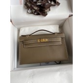 Hermes Kelly Pochette in Swift Leather 