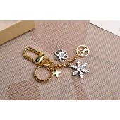 M80240 LV SNOWFLAKES BAG CHARM AND KEY HOLDER