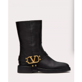 Valentino Vlogo Calfskin Ankle Boot, Size 35-41