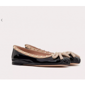 Valentino Garavani Rockstud patent leather ballerina  , Size 35-41