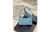 Prada Duchesse and crystal mini-bag