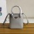 Borsa shopping small in pelle spazzolata