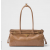 Prada SoftLux Medium Leather Tote-Cameo