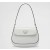 Borsa a spalla Prada Cleo in pelle spazzolata con pattina